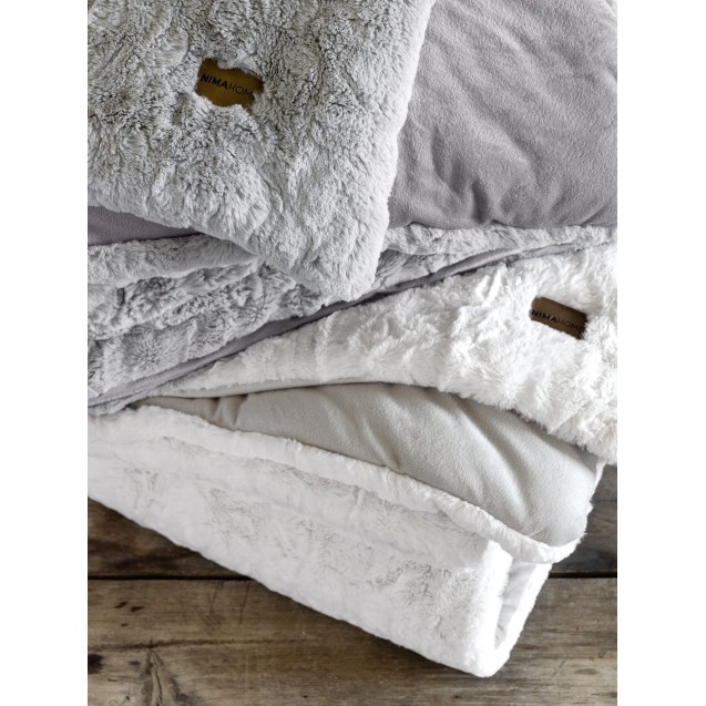 Κουβερτοπάπλωμα Υπέρδιπλο με Γούνα Nima Velure Cream 220x240 Κουβερτοπάπλωμα Υπέρδιπλο με Γούνα Nima Velure Cream 220x240