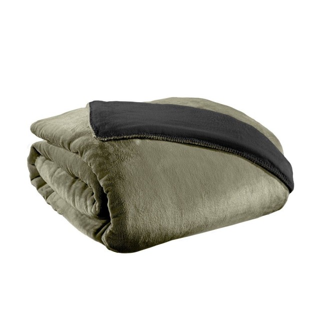 Σετ Κουβέρτα Fleece Μονή και Μαξιλαροθήκη Διακόσμησης Guy Laroche Velvet Khaki 160x240 Σετ Κουβέρτα Fleece Μονή και Μαξιλαροθήκη Διακόσμησης Guy Laroche Velvet Khaki 160x240