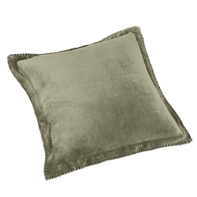 Σετ Κουβέρτα Fleece King Size και Μαξιλαροθήκη Διακόσμησης Guy Laroche Velvet Khaki 250x240 Σετ Κουβέρτα Fleece King Size και Μαξιλαροθήκη Διακόσμησης Guy Laroche Velvet Khaki 250x240