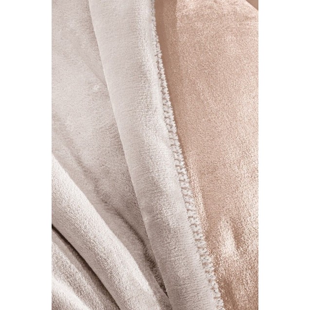 Σετ Κουβέρτα Fleece King Size και Μαξιλαροθήκη Διακόσμησης Guy Laroche Velvet Pudra 250x240 Σετ Κουβέρτα Fleece King Size και Μαξιλαροθήκη Διακόσμησης Guy Laroche Velvet Pudra 250x240
