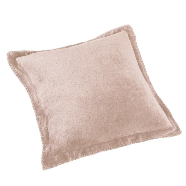 Σετ Κουβέρτα Fleece King Size και Μαξιλαροθήκη Διακόσμησης Guy Laroche Velvet Pudra 250x240 Σετ Κουβέρτα Fleece King Size και Μαξιλαροθήκη Διακόσμησης Guy Laroche Velvet Pudra 250x240