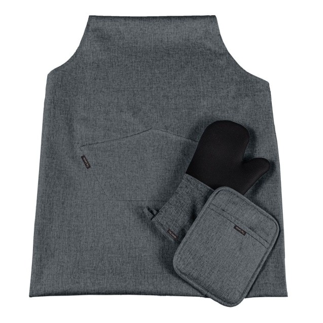 Σετ Κουζίνας 5 Τεμαχίων Guy Laroche Cook Anthracite Σετ Κουζίνας 5 Τεμαχίων Guy Laroche Cook Anthracite