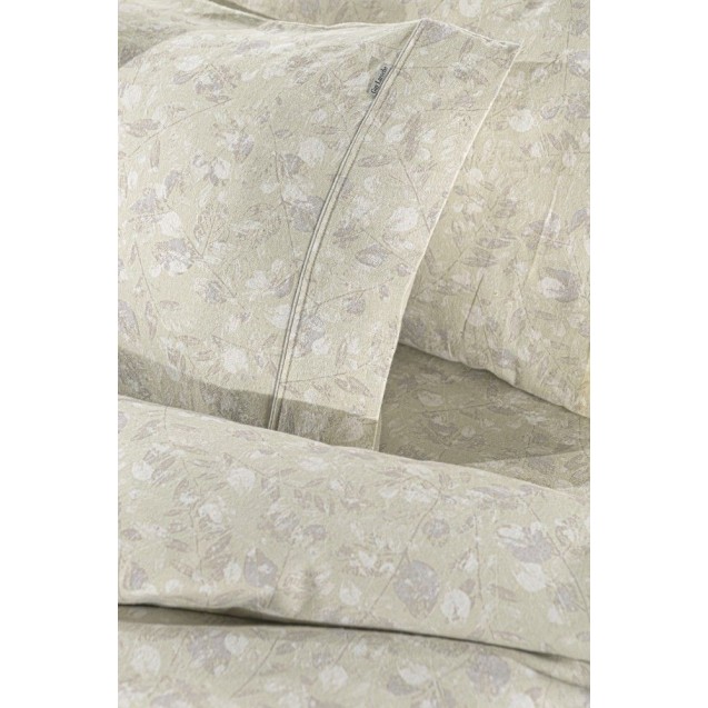 Σετ Σεντόνια Φανελένια Μονά 3 Τεμαχίων Guy Laroche Elodie Natural 170x265 Σετ Σεντόνια Φανελένια Μονά 3 Τεμαχίων Guy Laroche Elodie Natural 170x265
