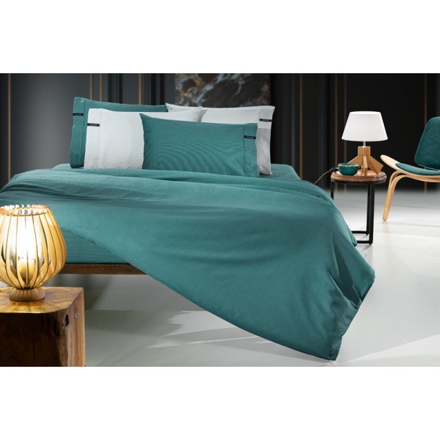 Σεντόνι King Size με Λάστιχο Guy Laroche Minimal Petrol 180x200+35 Σεντόνι King Size με Λάστιχο Guy Laroche Minimal Petrol 180x200+35