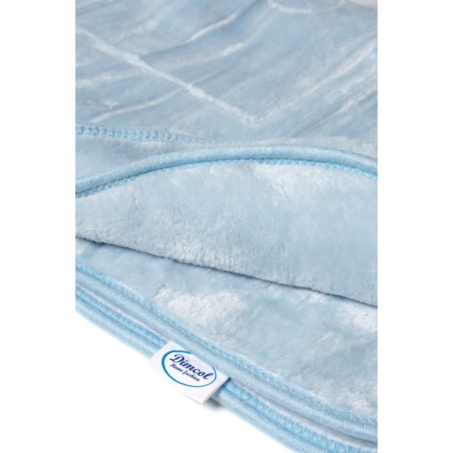 Κουβέρτα Βελουτέ Κούνιας Dimcol Sweet Bear 11 Baby Blue 110x140 Κουβέρτα Βελουτέ Κούνιας Dimcol Sweet Bear 11 Baby Blue 110x140