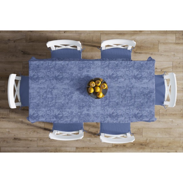 Σετ Τραπεζομάντηλο και Runner Dimcol Panama Shadow Dark Blue 140x220 & 40x220 Σετ Τραπεζομάντηλο και Runner Dimcol Panama Shadow Dark Blue 140x220 & 40x220