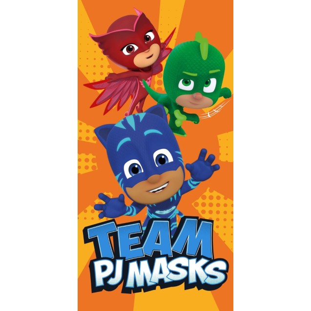 Παιδική Πετσέτα Θαλάσσης Βελουτέ Dimcol Disney PJ Masks 30 70x140 Παιδική Πετσέτα Θαλάσσης Βελουτέ Dimcol Disney PJ Masks 30 70x140