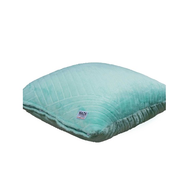 Μαξιλαροθήκη Διακόσμησης Madi Strokes Mint 45x45 Μαξιλαροθήκη Διακόσμησης Madi Strokes Mint 45x45