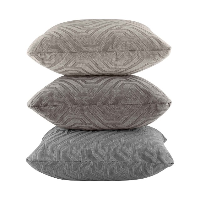 Μαξιλαροθήκη Διακόσμησης Madi Slange Grey 50x50 Μαξιλαροθήκη Διακόσμησης Madi Slange Grey 50x50