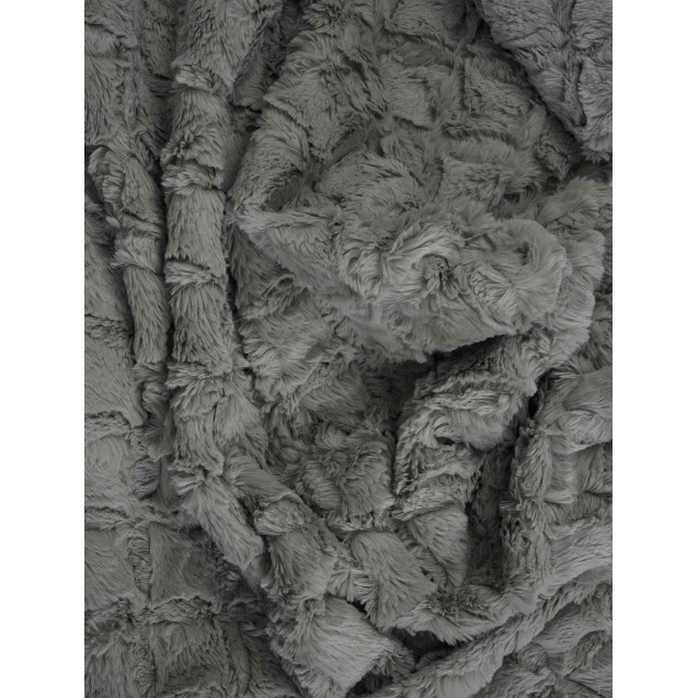 Ριχτάρι Γούνινο Διθέσιου Madi Oblong Grey 180x250 Ριχτάρι Γούνινο Διθέσιου Madi Oblong Grey 180x250