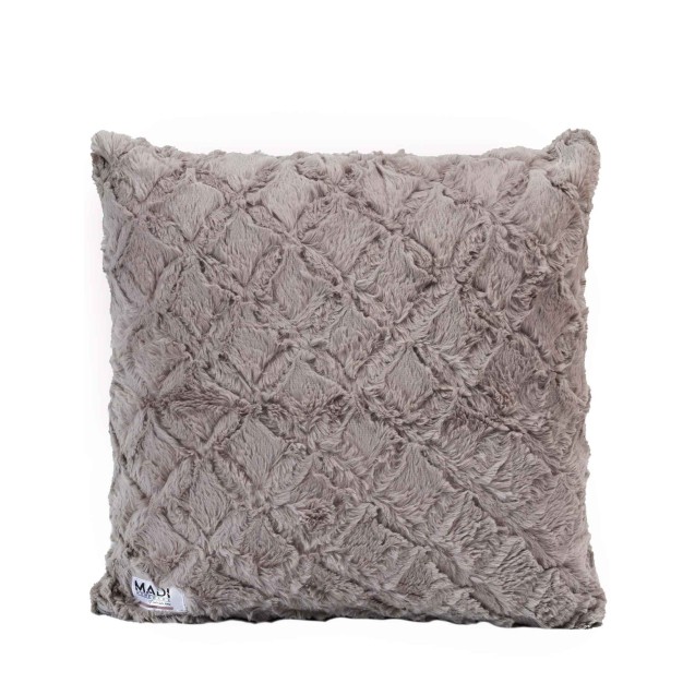 Μαξιλαροθήκη Διακόσμησης Γούνινη Madi Oblong Taupe 50x50 Μαξιλαροθήκη Διακόσμησης Γούνινη Madi Oblong Taupe 50x50
