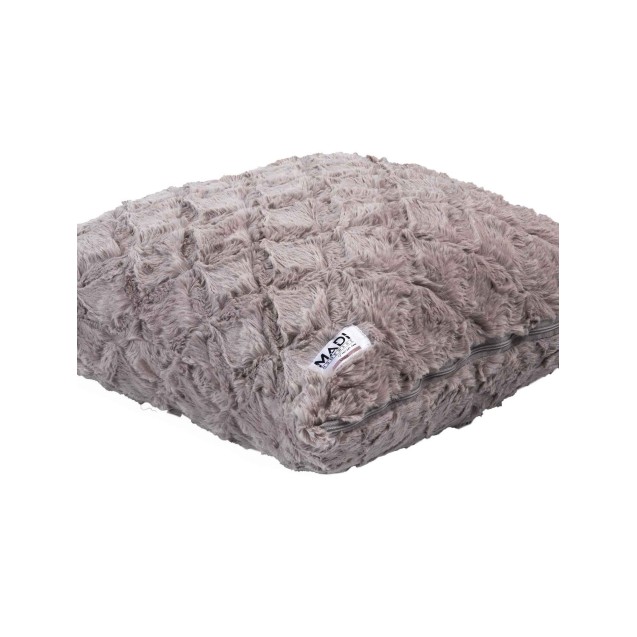 Μαξιλαροθήκη Διακόσμησης Γούνινη Madi Oblong Taupe 50x50 Μαξιλαροθήκη Διακόσμησης Γούνινη Madi Oblong Taupe 50x50