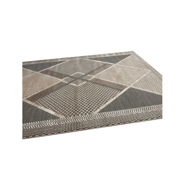 Χαλί Madi Lozenge Grey 165x230 Χαλί Madi Lozenge Grey 165x230