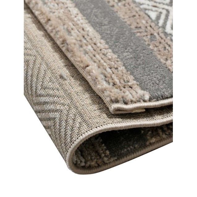 Χαλί Madi Bands Grey 165x230 Χαλί Madi Bands Grey 165x230