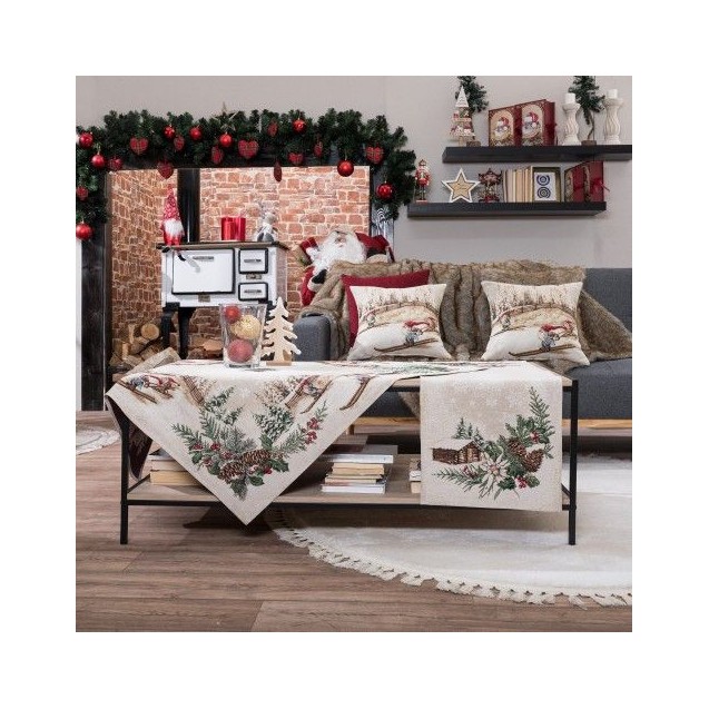 Σετ Καρέ και Runner Teoran Suben 100x100 & 40x100 Σετ Καρέ και Runner Teoran Suben 100x100 & 40x100