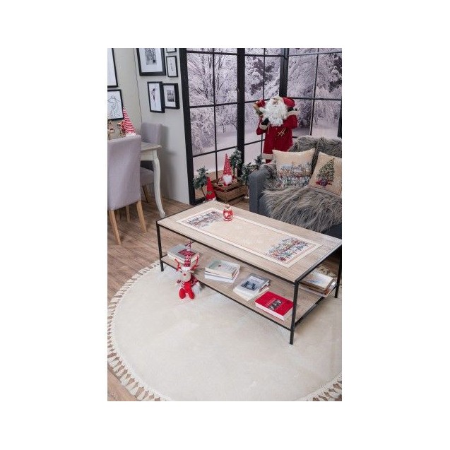 Σετ Καρέ και Runner Teoran Ennsdorf 100x100 & 40x100 Σετ Καρέ και Runner Teoran Ennsdorf 100x100 & 40x100