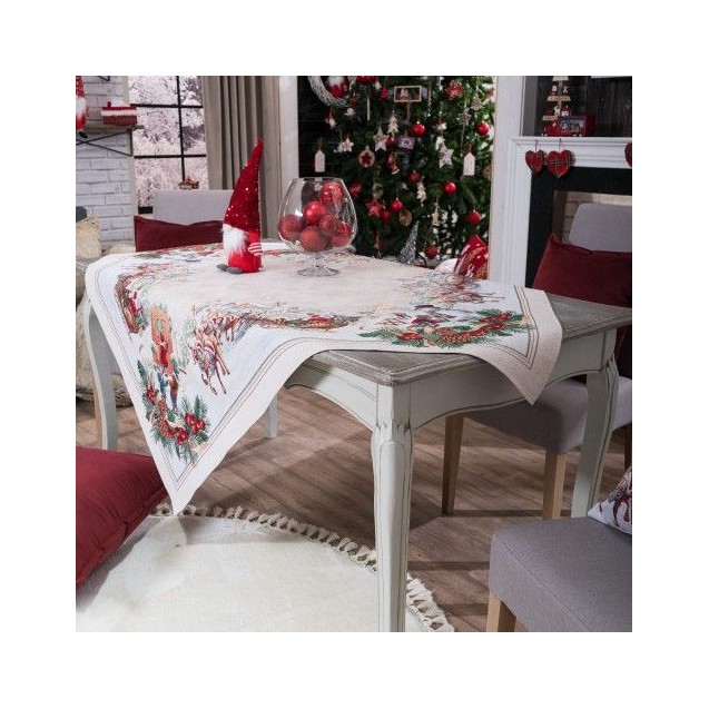 Τραπεζομάντηλο Teoran Werfen 140x140 Τραπεζομάντηλο Teoran Werfen 140x140