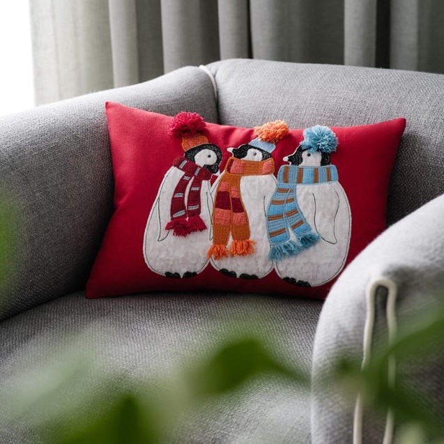 Μαξιλαροθήκη Διακόσμησης Gofis Home Xmas 356 30x45 Μαξιλαροθήκη Διακόσμησης Gofis Home Xmas 356 30x45
