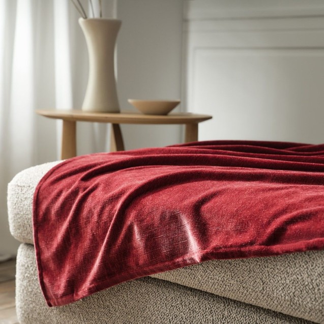 Ριχτάρι Τριθέσιου Gofis Home Luna Red Velvet 427/02 180x310 Ριχτάρι Τριθέσιου Gofis Home Luna Red Velvet 427/02 180x310