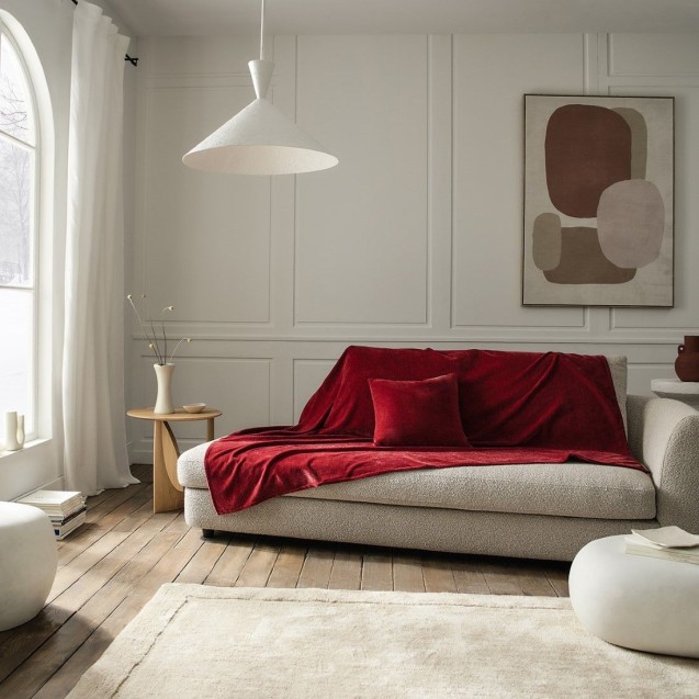 Ριχτάρι Τριθέσιου Gofis Home Luna Red Velvet 427/02 180x310 Ριχτάρι Τριθέσιου Gofis Home Luna Red Velvet 427/02 180x310