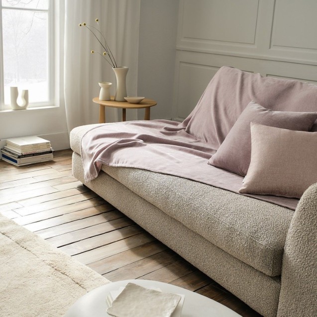 Ριχτάρι Τετραθέσιου Gofis Home Luna Grey Mauve 427/19 180x350 Ριχτάρι Τετραθέσιου Gofis Home Luna Grey Mauve 427/19 180x350