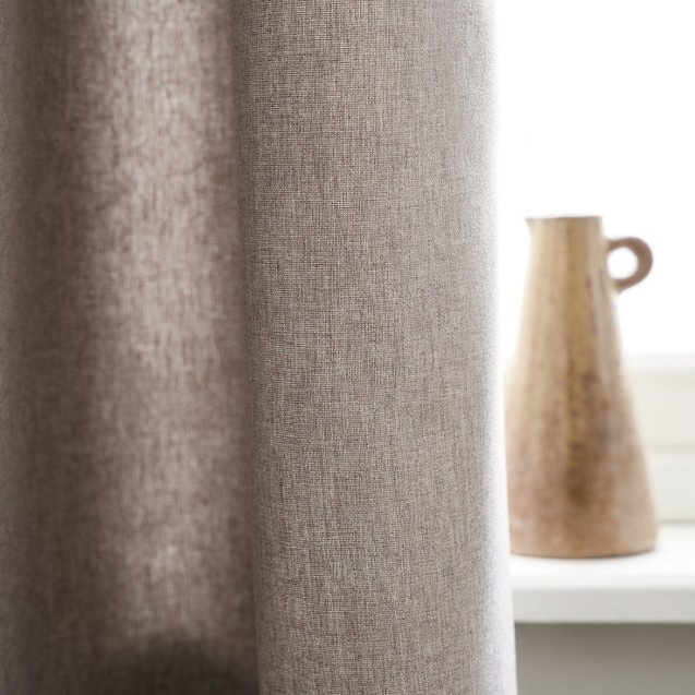 Κουρτίνα με Τρουκς Gofis Home Isolde Elephant Grey 460/15 140x280 Κουρτίνα με Τρουκς Gofis Home Isolde Elephant Grey 460/15 140x280