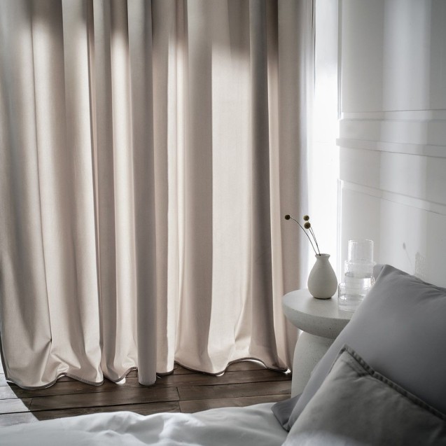 Κουρτίνα με Τρουκς Gofis Home Winter Water Grey 711/34 140x280 Κουρτίνα με Τρουκς Gofis Home Winter Water Grey 711/34 140x280