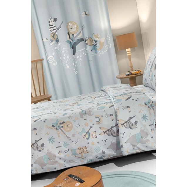 Σετ Παιδικά Σεντόνια Μονά 3 Τεμαχίων Saint Clair Jazz Raf 165x250 Σετ Παιδικά Σεντόνια Μονά 3 Τεμαχίων Saint Clair Jazz Raf 165x250