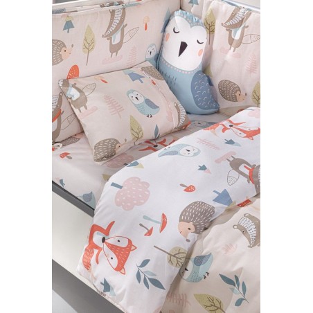 Σετ Κούνιας 3 Τεμαχίων Saint Clair Timber Pudra