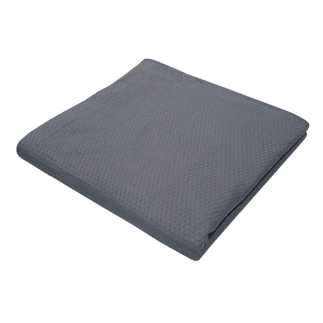 Κουβέρτα Πικέ Υπέρδιπλη Le Blanc Grey 240x260 Κουβέρτα Πικέ Υπέρδιπλη Le Blanc Grey 240x260