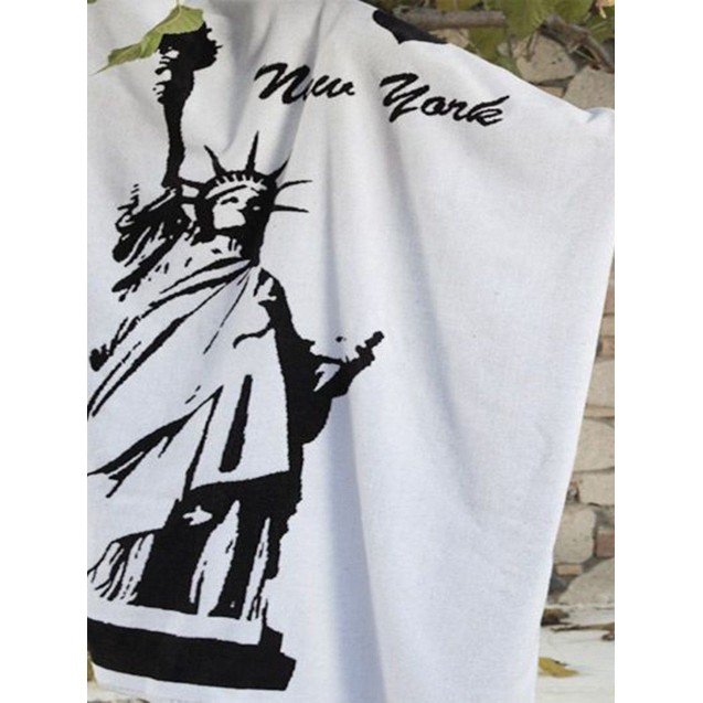 Πετσέτα Θαλάσσης Palamaiki Beach Collection 100X140 New York Πετσέτα Θαλάσσης Palamaiki Beach Collection 100X140 New York