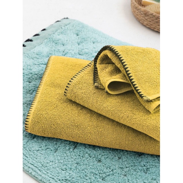 Πετσέτες Χεριών Palamaiki 30X50 Brooklyn Yellow Πετσέτες Χεριών Palamaiki 30X50 Brooklyn Yellow