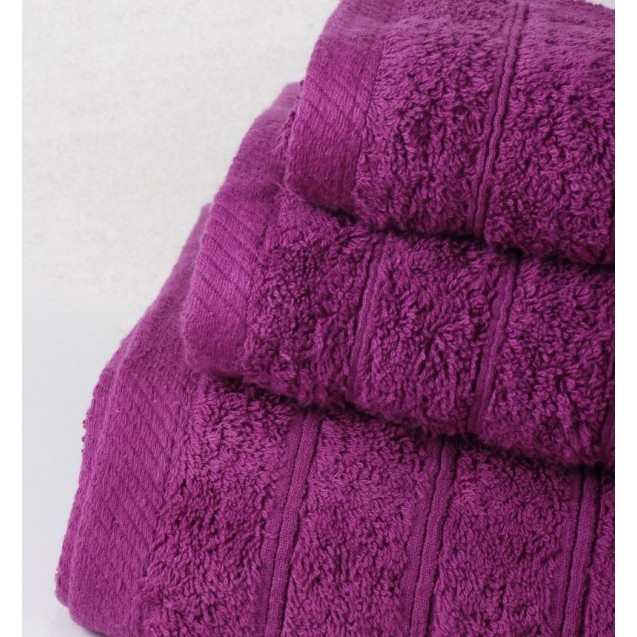Πετσέτα Μπάνιου Sb Home Bonzai Violet 80x150 Πετσέτα Μπάνιου Sb Home Bonzai Violet 80x150