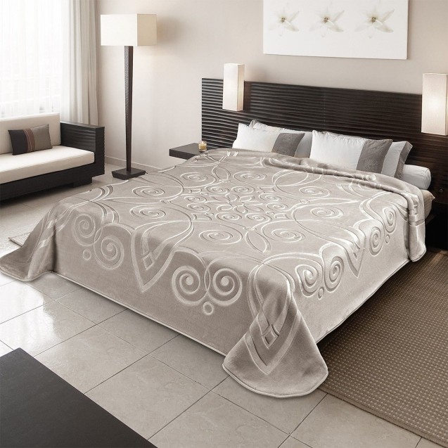 Κουβέρτα Ισπανίας Μονη 160X220 Belpla Ster 516 Taupe Κουβέρτα Ισπανίας Μονη 160X220 Belpla Ster 516 Taupe