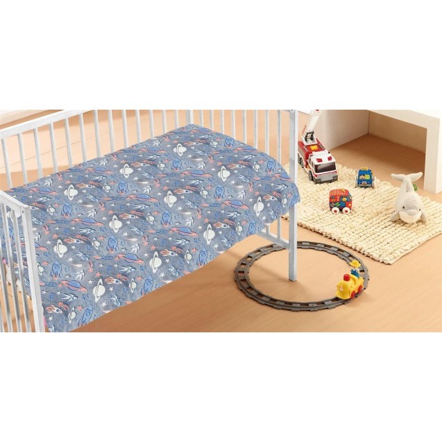 Κουβέρτα Fleece φωσφοριζέ Dimcol Galaxy 110X140 Κουβέρτα Fleece φωσφοριζέ Dimcol Galaxy 110X140