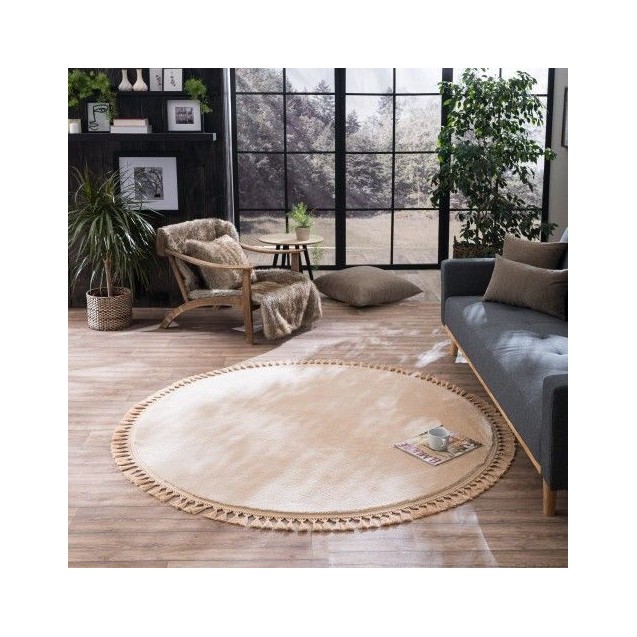 Χαλί Teoran Softy New 02 Ροτόντα - Ροτόντα Φ120 cm Χαλί Teoran Softy New 02 Ροτόντα - Ροτόντα Φ120 cm