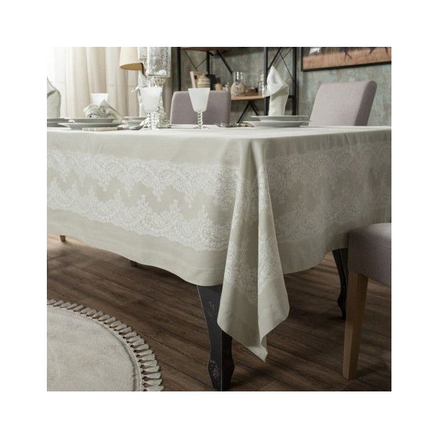 Τραπεζομάντηλο Teoran Rochelle 13 - 155 x 155 cm Τραπεζομάντηλο Teoran Rochelle 13 - 155 x 155 cm