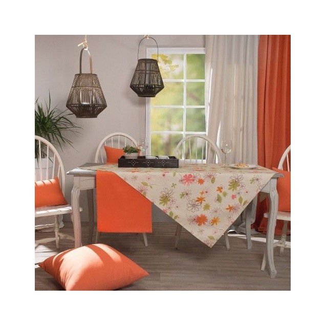 Τραπεζομάντηλο Teoran Zenta 06 - 135x135cm Τραπεζομάντηλο Teoran Zenta 06 - 135x135cm
