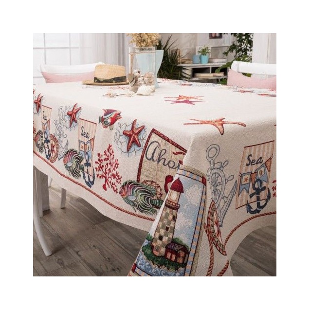 Τραπεζομάντηλο Teoran Cadiz - 140x140cm Τραπεζομάντηλο Teoran Cadiz - 140x140cm