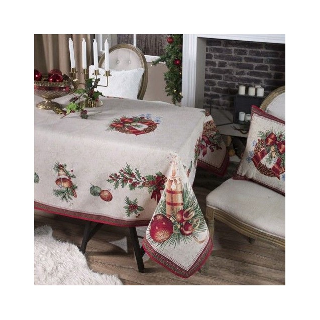 Τραπεζομάντηλο Teoran Lights - 140x180cm Τραπεζομάντηλο Teoran Lights - 140x180cm