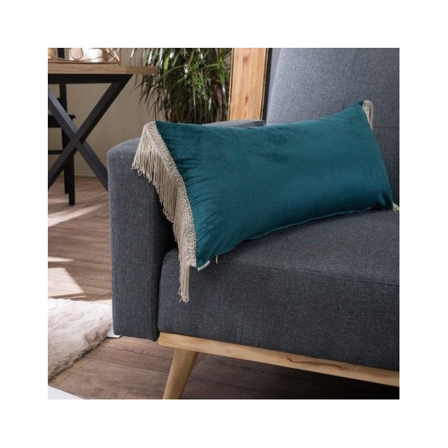 Μαξιλάρι Διακόσμησης Teoran Velvet 13 Με Κρόσι (30x60cm) - 30x60cm με γέμιση Μαξιλάρι Διακόσμησης Teoran Velvet 13 Με Κρόσι (30x60cm) - 30x60cm με γέμιση