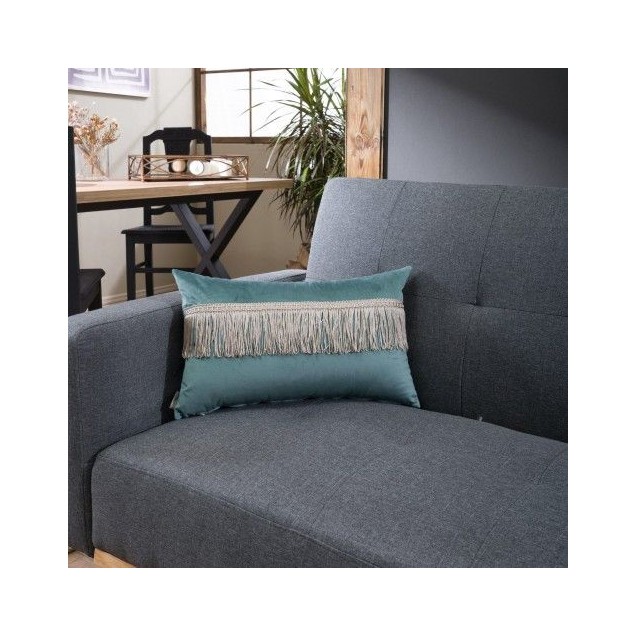 Μαξιλαροθήκη Διακόσμησης Teoran Velvet 15 Με Κρόσι - 30x50cm Μαξιλαροθήκη Διακόσμησης Teoran Velvet 15 Με Κρόσι - 30x50cm