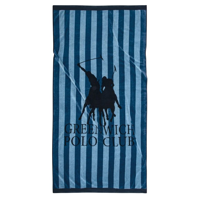 Πετσέτα Θαλάσσης Greenwich Polo Club 90x180 3855 Μπλε Πετσέτα Θαλάσσης Greenwich Polo Club 90x180 3855 Μπλε