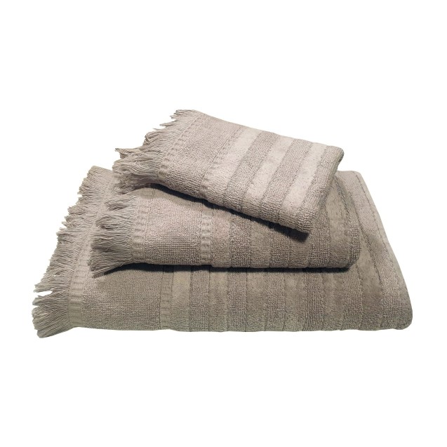 Πετσέτα Le Blanc Πεννιέ Ζακάρ 550gr/m2 PAROS Grey Προσώπου 50x90 Πετσέτα Le Blanc Πεννιέ Ζακάρ 550gr/m2 PAROS Grey Προσώπου 50x90