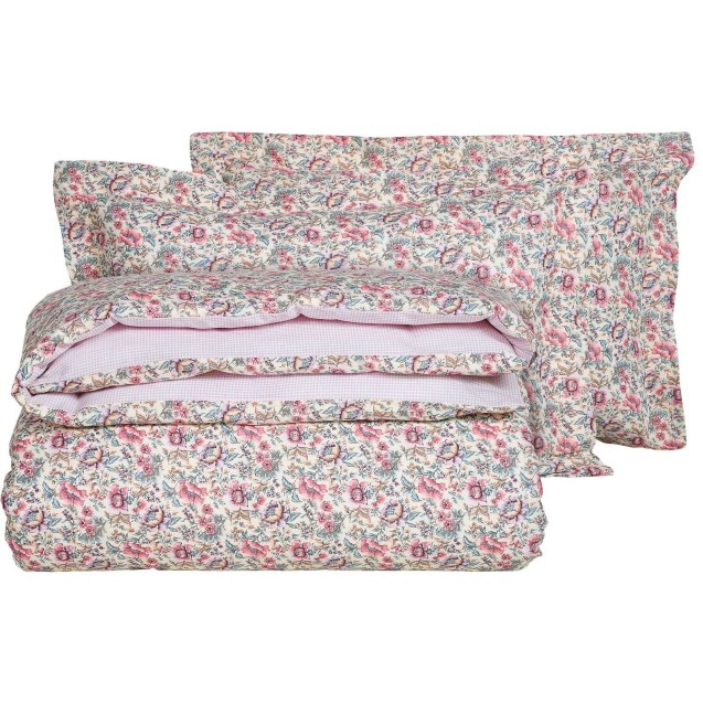 Σετ Σεντόνια King Size 4 Τεμαχίων Das Home Happy 9621 Menta- Κρεμ- Ροδί 260x280 Σετ Σεντόνια King Size 4 Τεμαχίων Das Home Happy 9621 Menta- Κρεμ- Ροδί 260x280