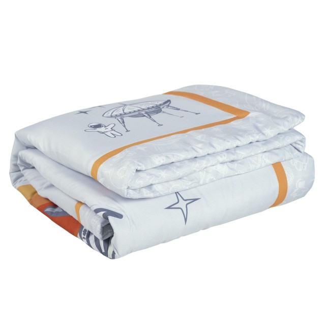 Κουβερλί Das Baby Fun 4877 Γκρι- Κίτρινο- Μπλε 110x150 Κουβερλί Das Baby Fun 4877 Γκρι- Κίτρινο- Μπλε 110x150