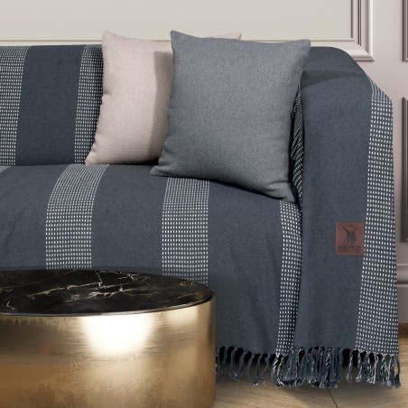 Ριχτάρι Διθέσιου Greenwich Polo Club 180x250 3918 Γκρι- Ιβουάρ