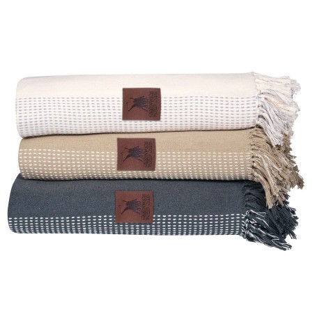 Ριχτάρι Διθέσιου Greenwich Polo Club 180x250 3918 Γκρι- Ιβουάρ