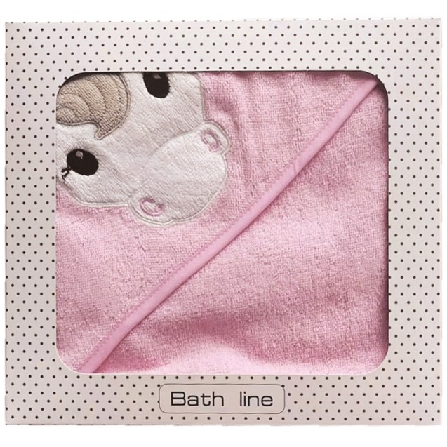 Βρεφική Κάπα Das Baby Smile Embroidery 4887 Ροζ 80x80 Βρεφική Κάπα Das Baby Smile Embroidery 4887 Ροζ 80x80