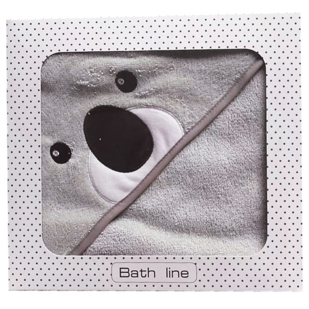 Βρεφική Κάπα Das Baby Smile Embroidery 4889 Γκρι 80x80 Βρεφική Κάπα Das Baby Smile Embroidery 4889 Γκρι 80x80